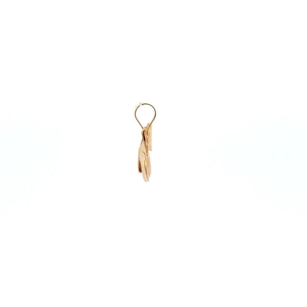 18K Gold Pendant Butterfly 1.57 grams - Picture 9 of 13